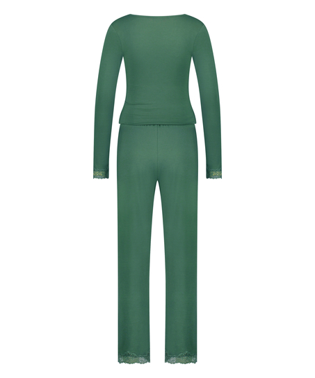 Ensemble de pyjama, Vert