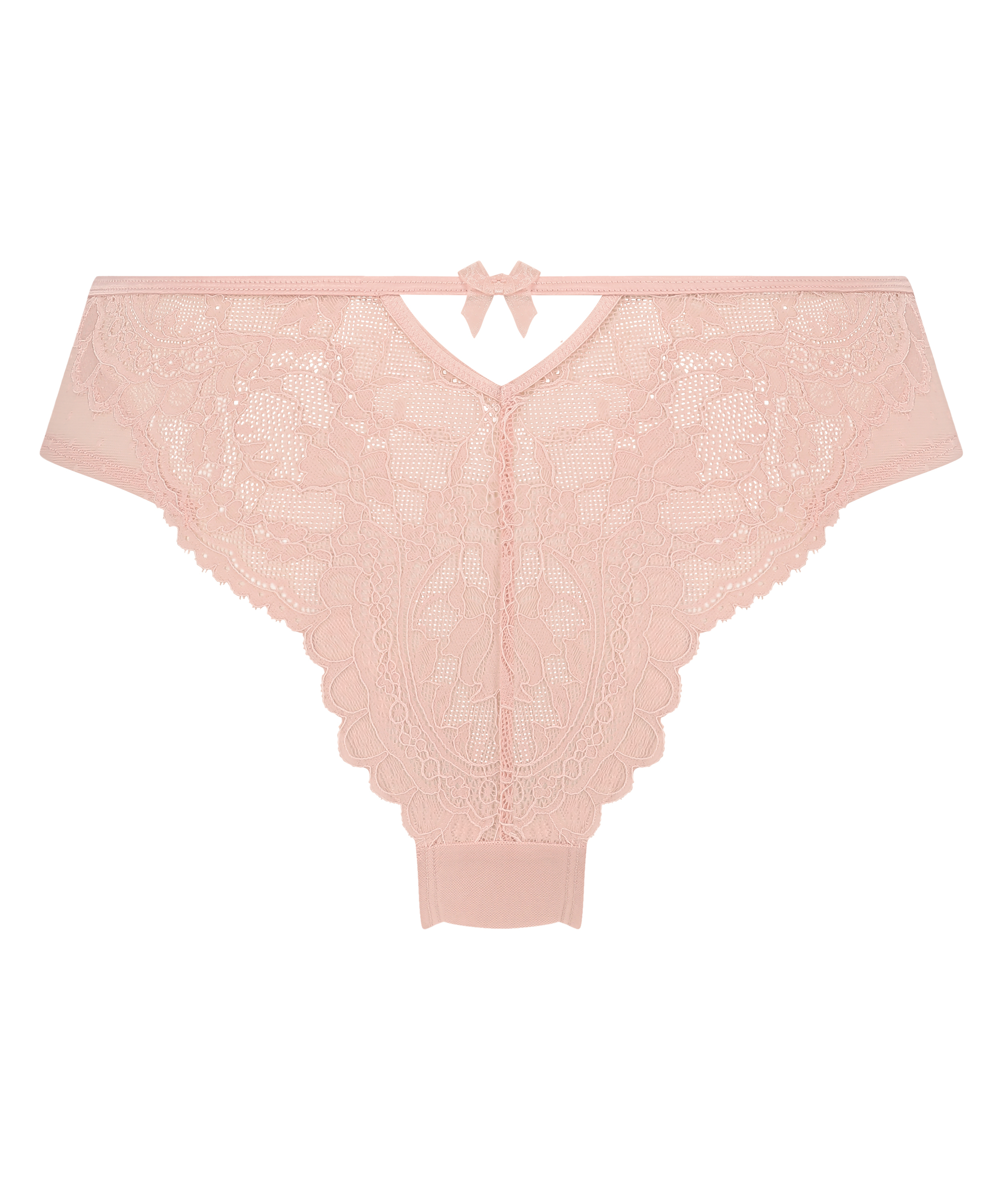 Slip brésilien Juliette, Rose, main