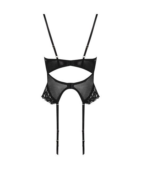 Bustier Isabella, Noir