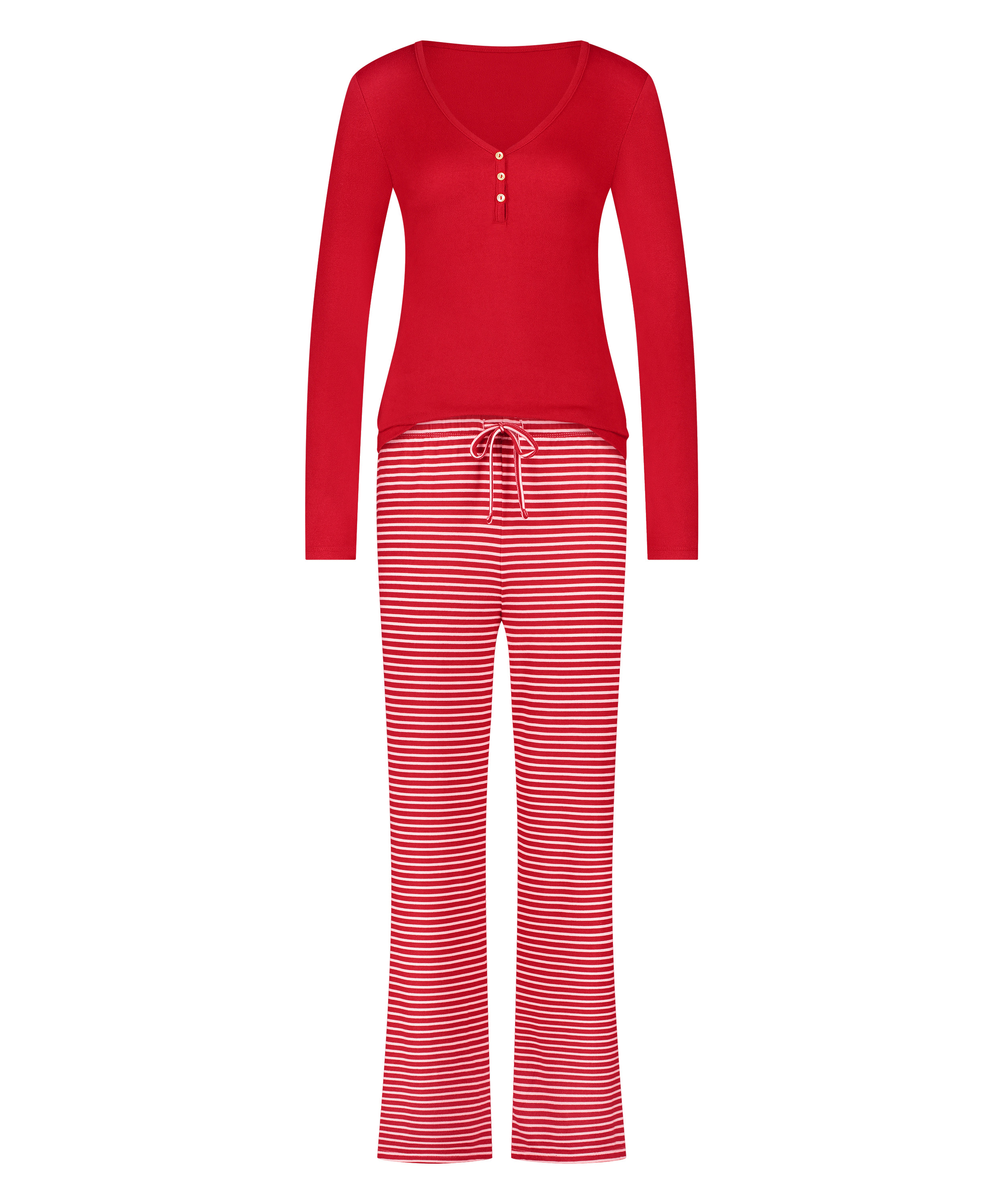 Ensemble de pyjama, Rouge, main