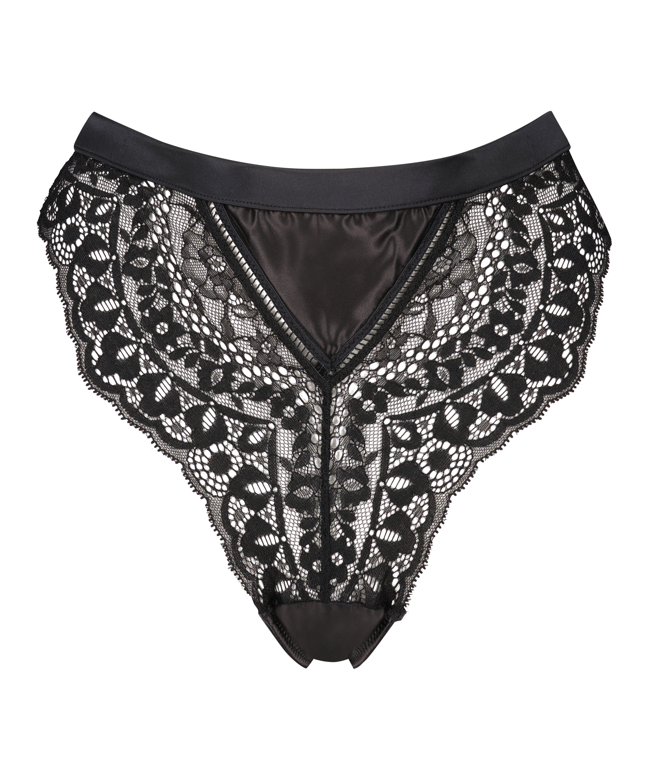 String taille haute Niany, Noir, main