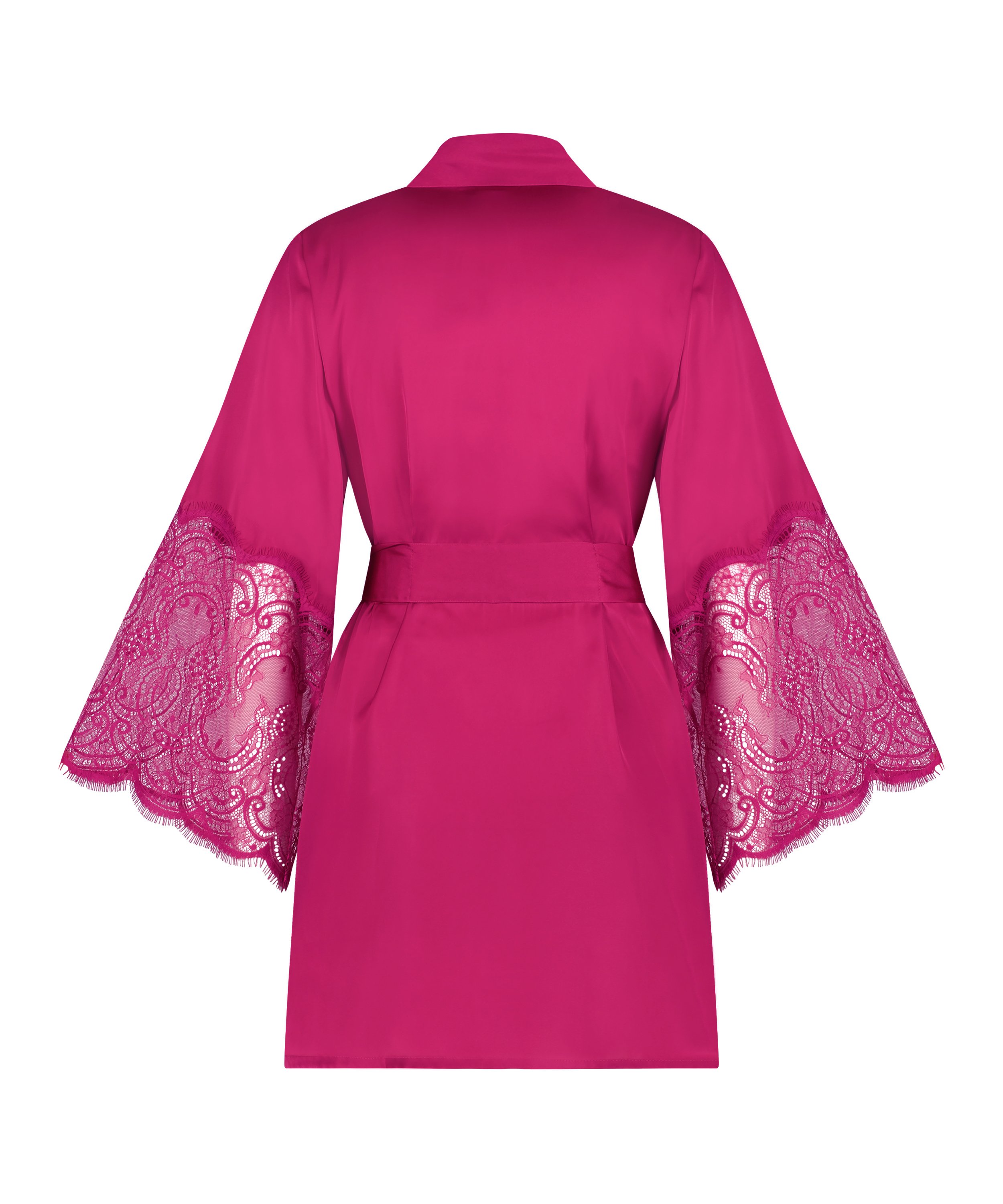 Kimono Satin, Rose, main