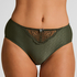 Slip taille haute Sophie, Vert
