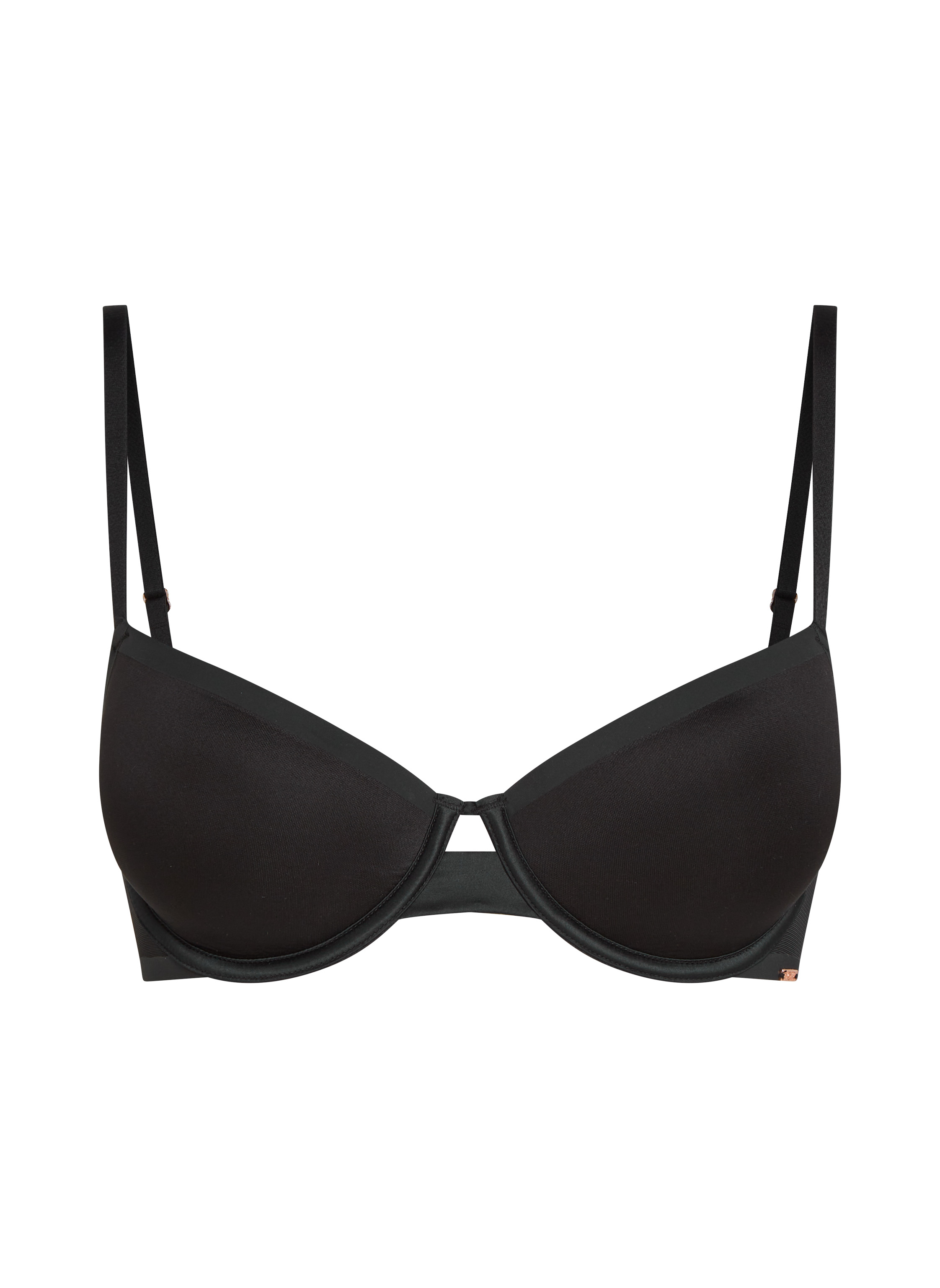Soutien-gorge à armatures préformé push-up Essential, Noir, main