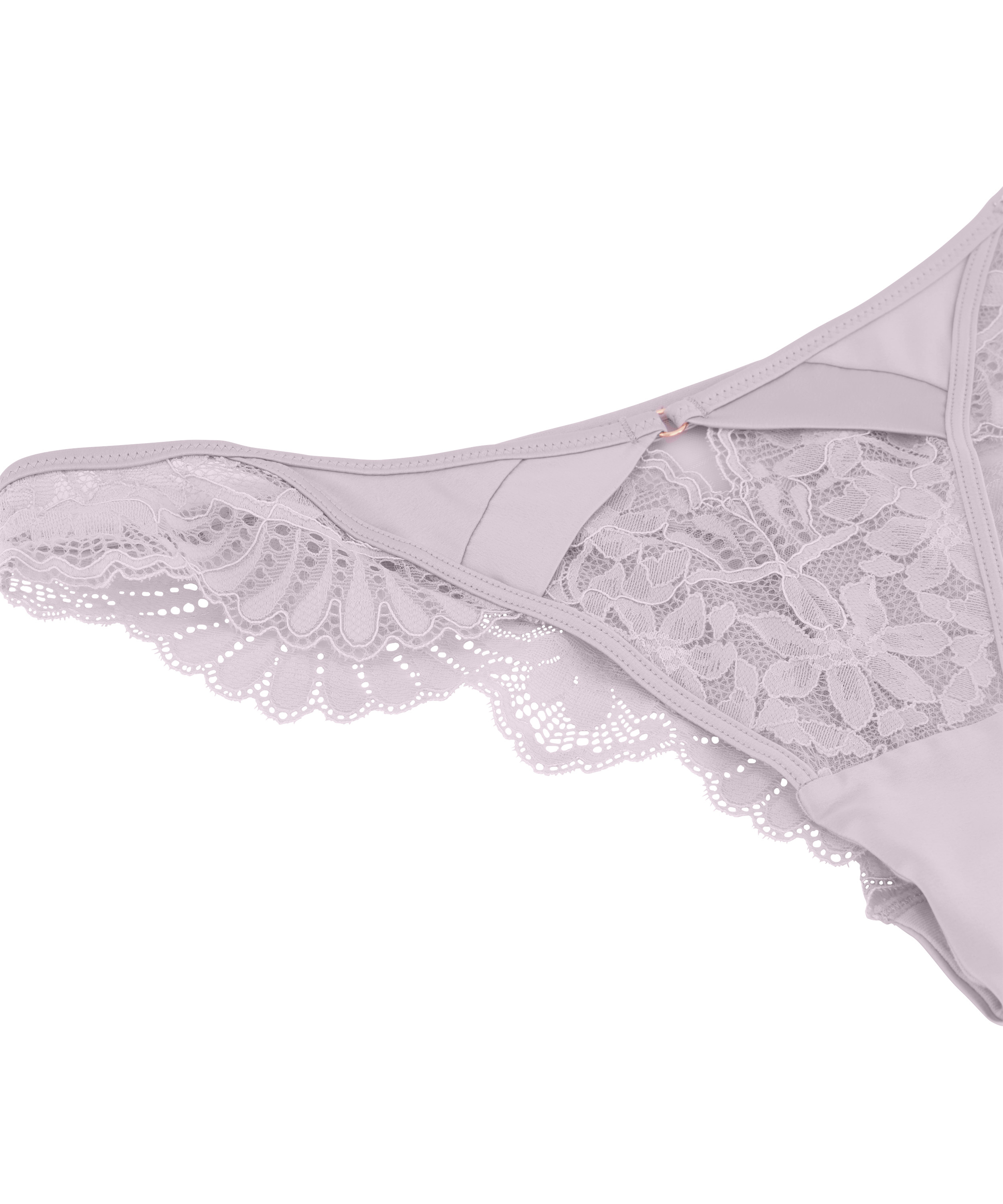 Slip brésilien Almendra, Violet, main