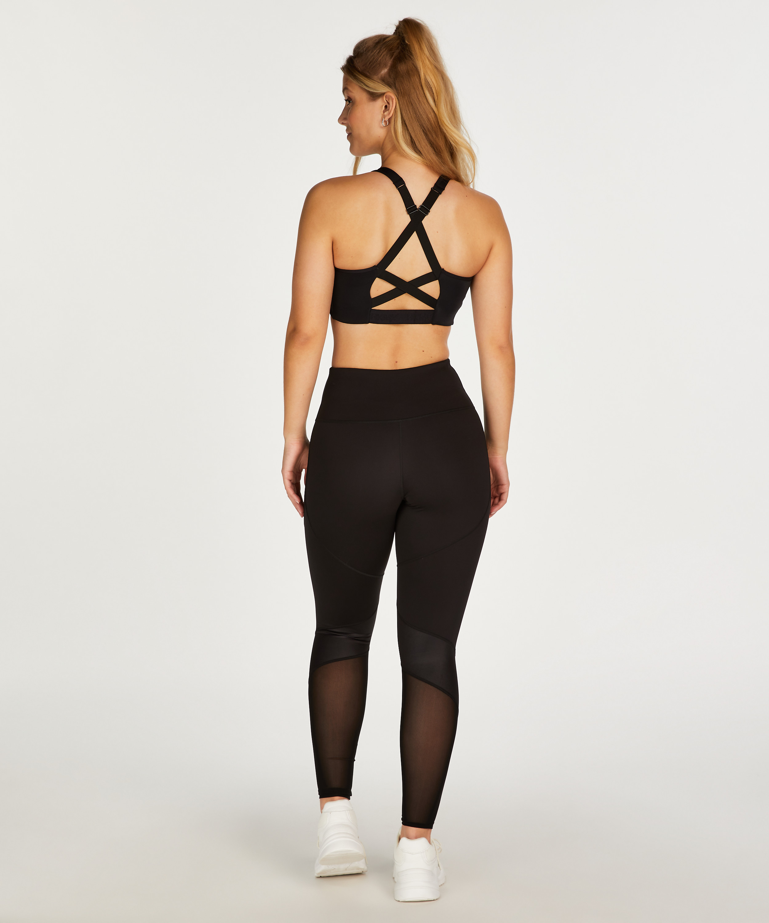 HKMX Soutien-gorge de sport The Pro Maintien niveau 3, Noir, main