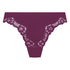 Slip brésilien Lace & Shine, Violet