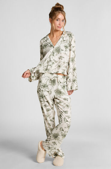 Hunkemöller Petite Pantalon de pyjama Storylover Blanc
