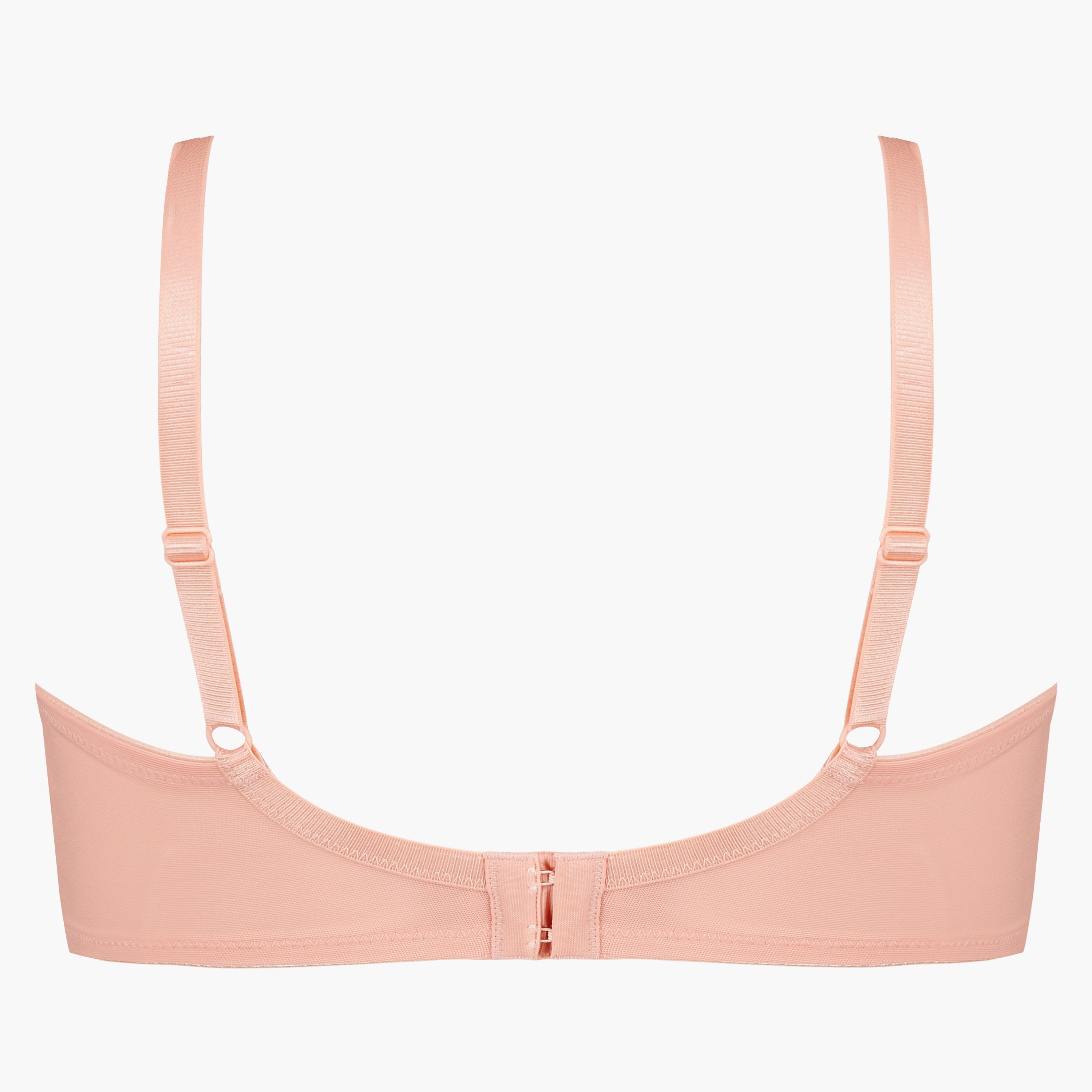 Soutien-gorge &agrave; armatures non-pr&eacute;form&eacute; minimiseur Nina, Rose, main