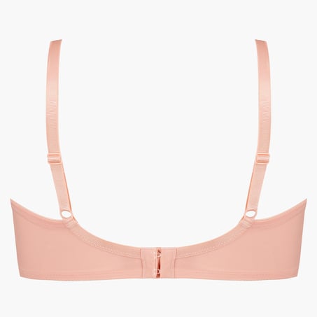Soutien-gorge &agrave; armatures non-pr&eacute;form&eacute; minimiseur Nina, Rose