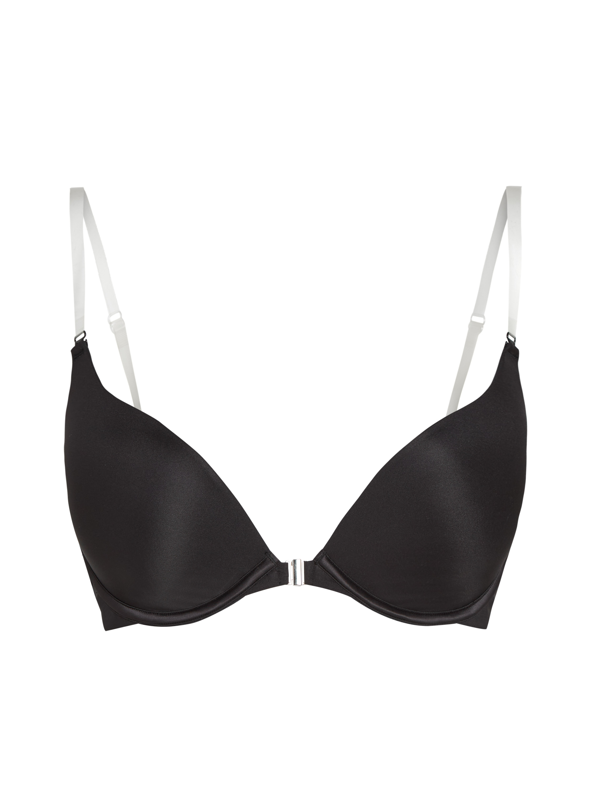 Soutien-gorge à armatures préformé push-up Transparant, Noir, main