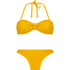 Tenue de bikini Crinkle, Jaune