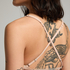 Soutien-gorge à armatures préformé Transparent Back Multiway, Beige