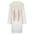 Peignoir Fleece, Blanc
