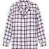 Haut de Pyjama Flanel, Blanc