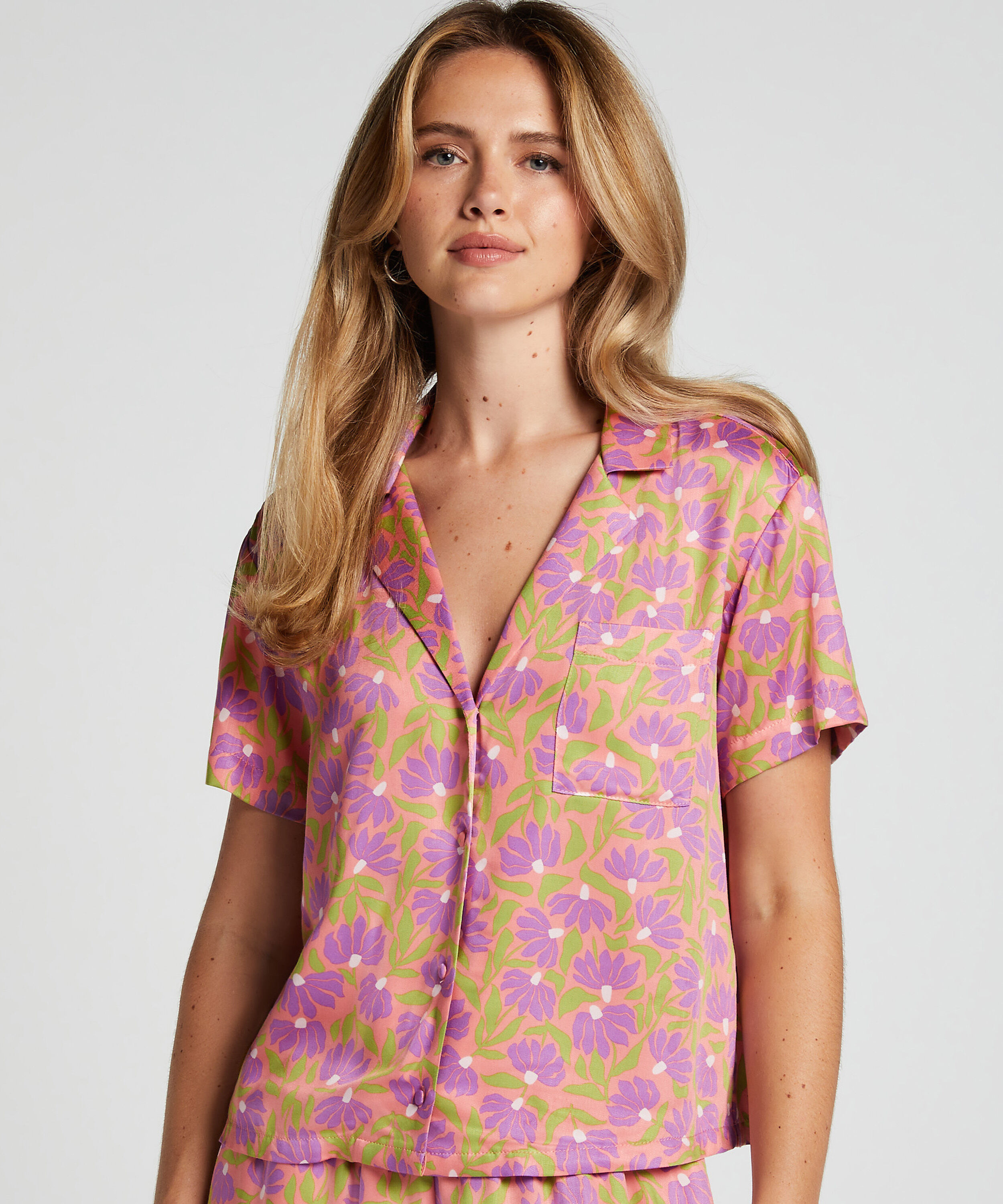 Haut de pyjama Springbreakers, Rose