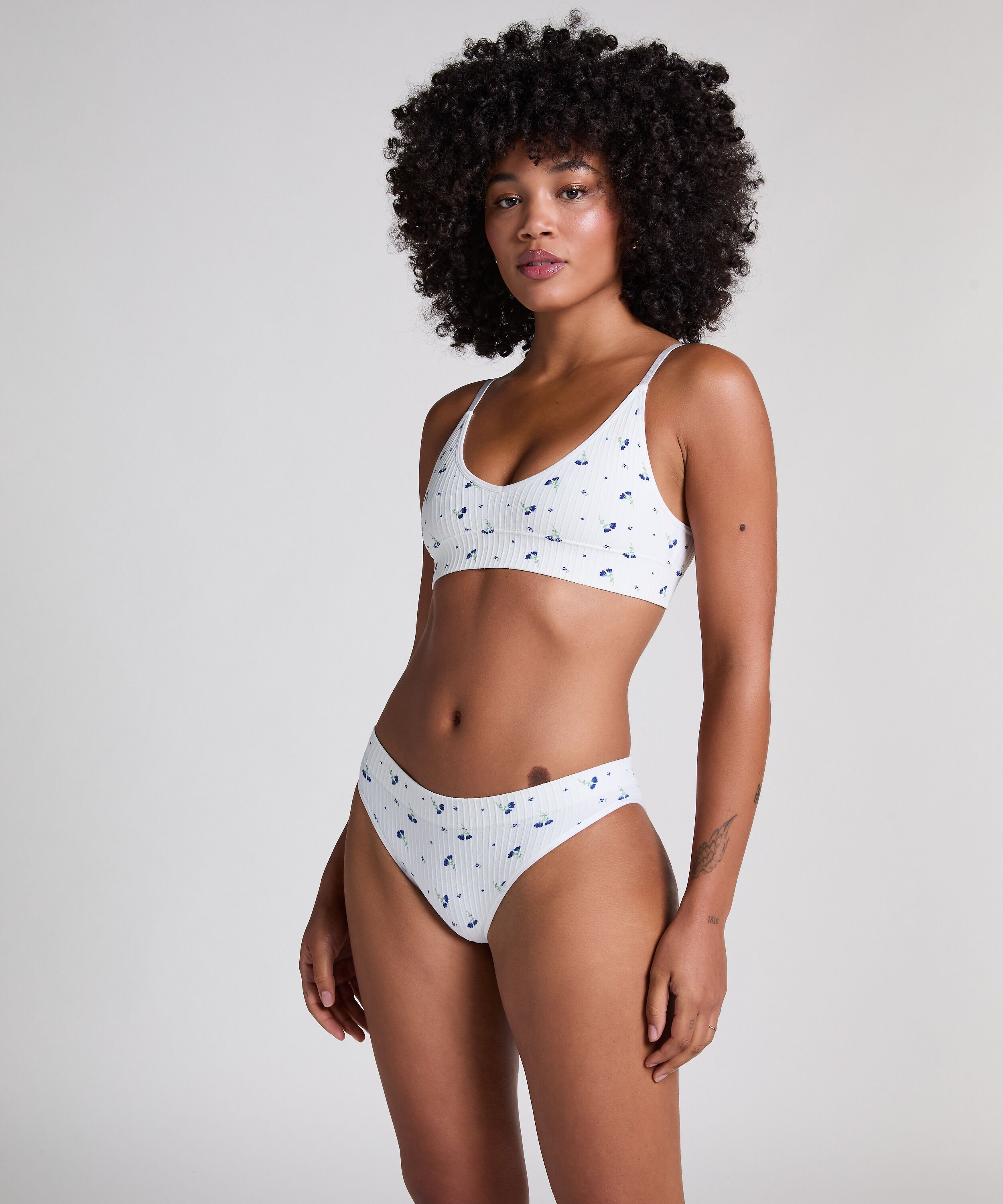 Slip brésilien Dianne, Blanc Slip brésilien Dianne, Blanc