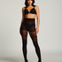 Collant Fishnet Overknee, Noir