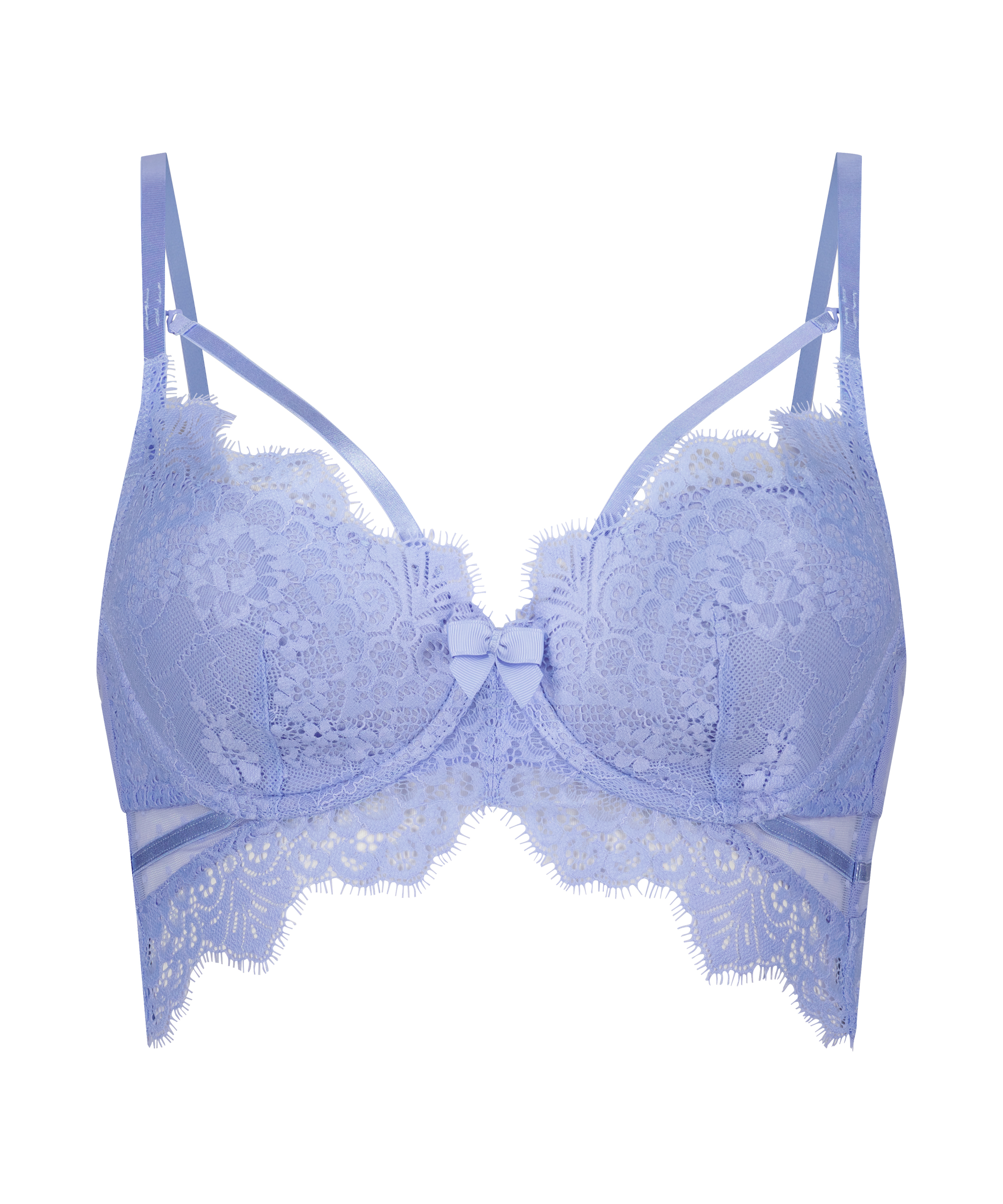 Soutien-gorge à armatures préformé longline Marilee, Violet, main