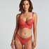 Soutien-gorge à armatures préformé longline Arabella, Rouge
