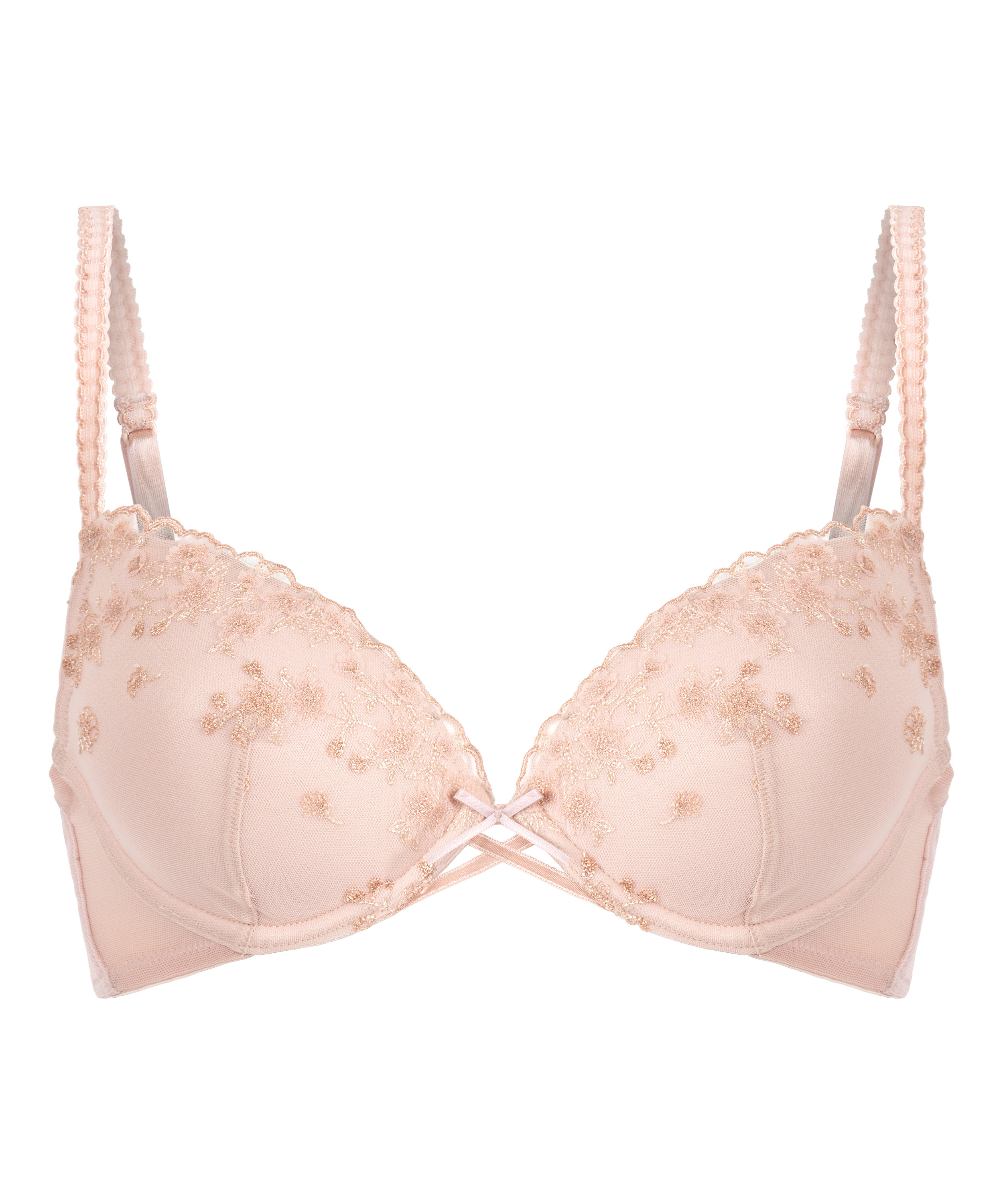Soutien-gorge à armatures rembourré Chloé, Rose, main