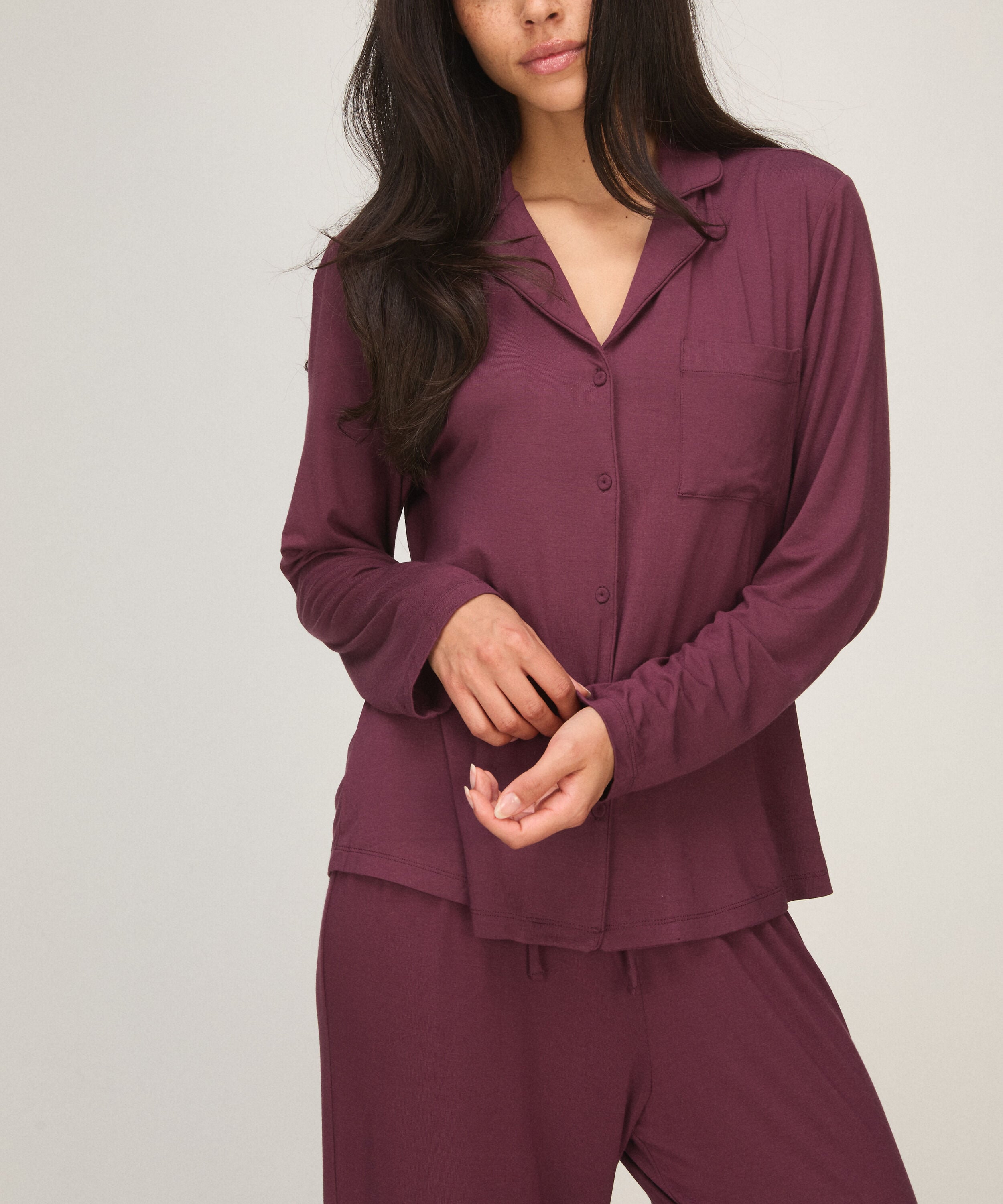 Chemise de Pyjama Essential, Violet Chemise de Pyjama Essential, Violet