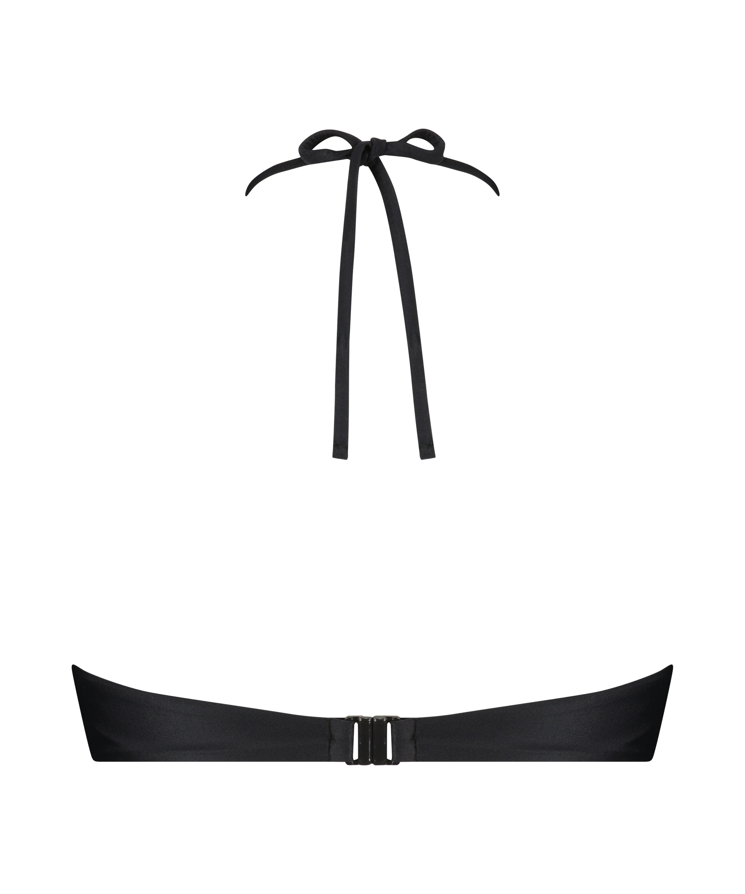 Haut de bikini à armatures préformé sans bretelles Cuba Rebecca Mir, Noir, main