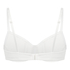 Soutien-gorge à armatures non-rembourré Pointelle, Blanc