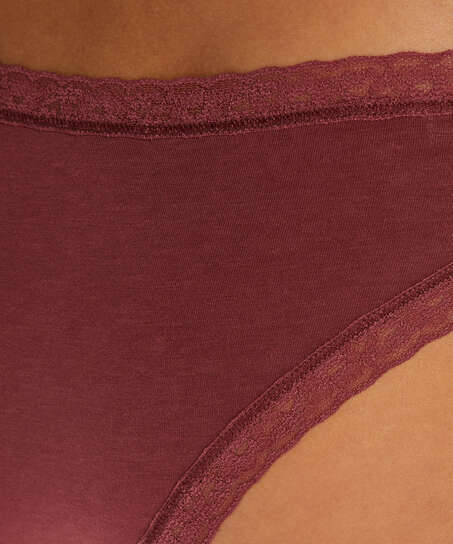 Lot de 3 slips Beautiful, Rouge