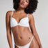 Soutien-gorge à armatures rembourré Pointelle, Blanc