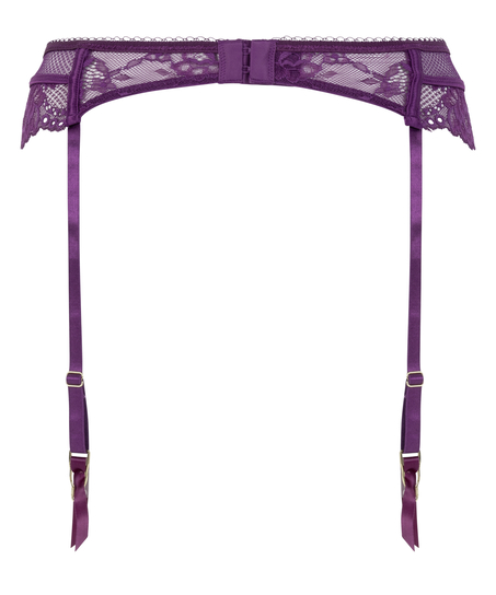 Porte jarretelle Anna, Violet