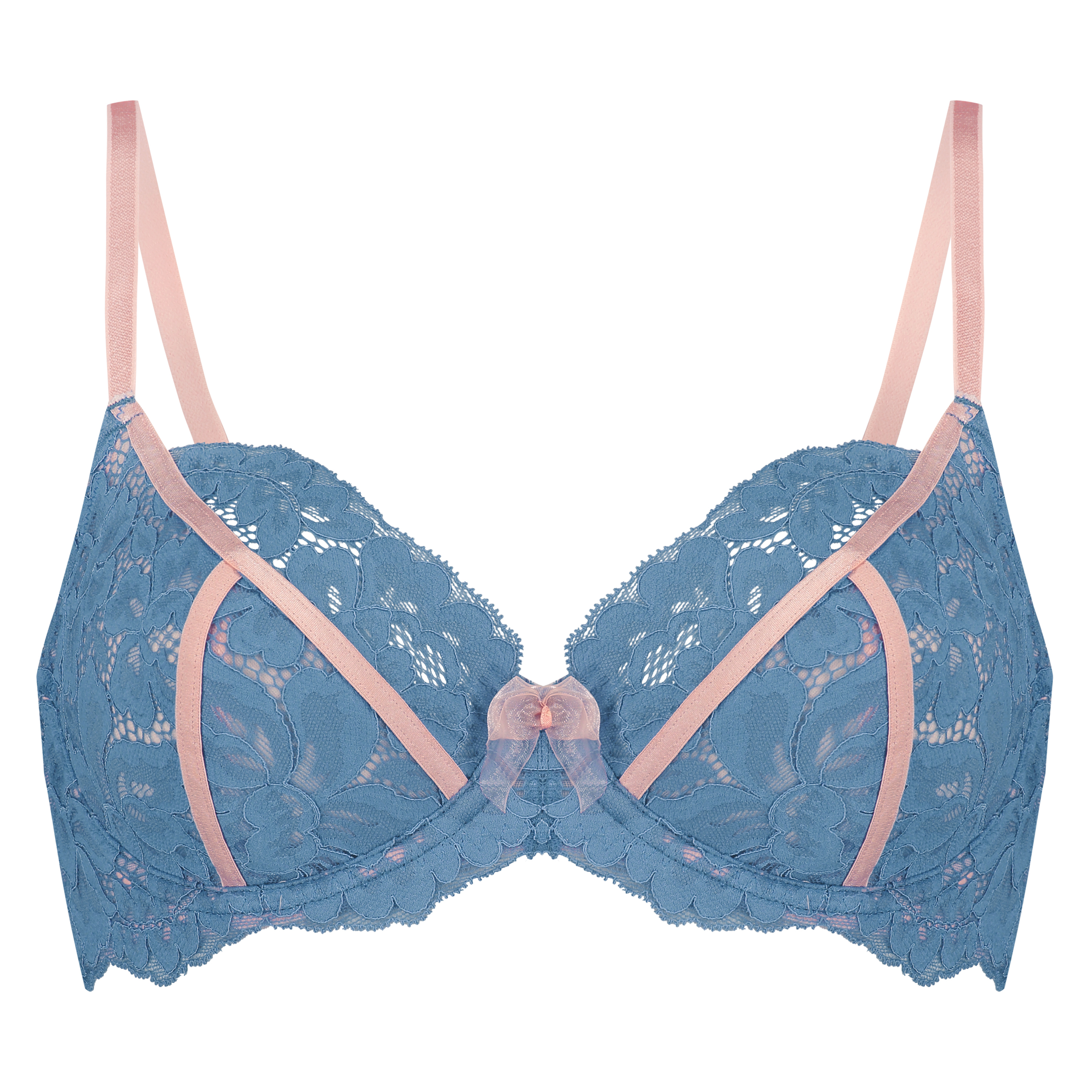 Soutien-gorge à armatures non-préformé Millie, Bleu, main