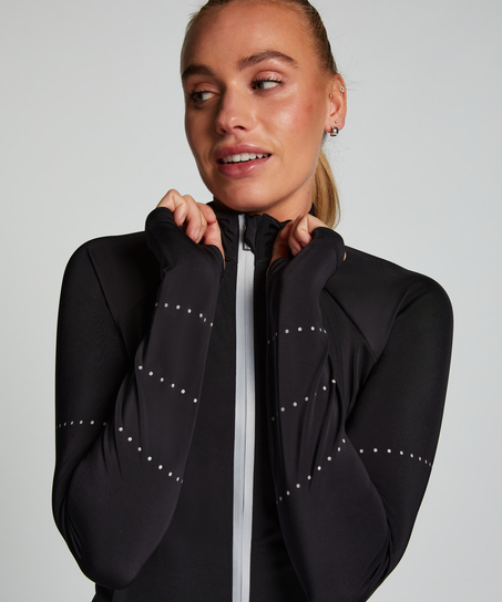 HKMX Veste Run Baby Run, Noir