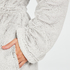 Peignoir Fleece, Gris