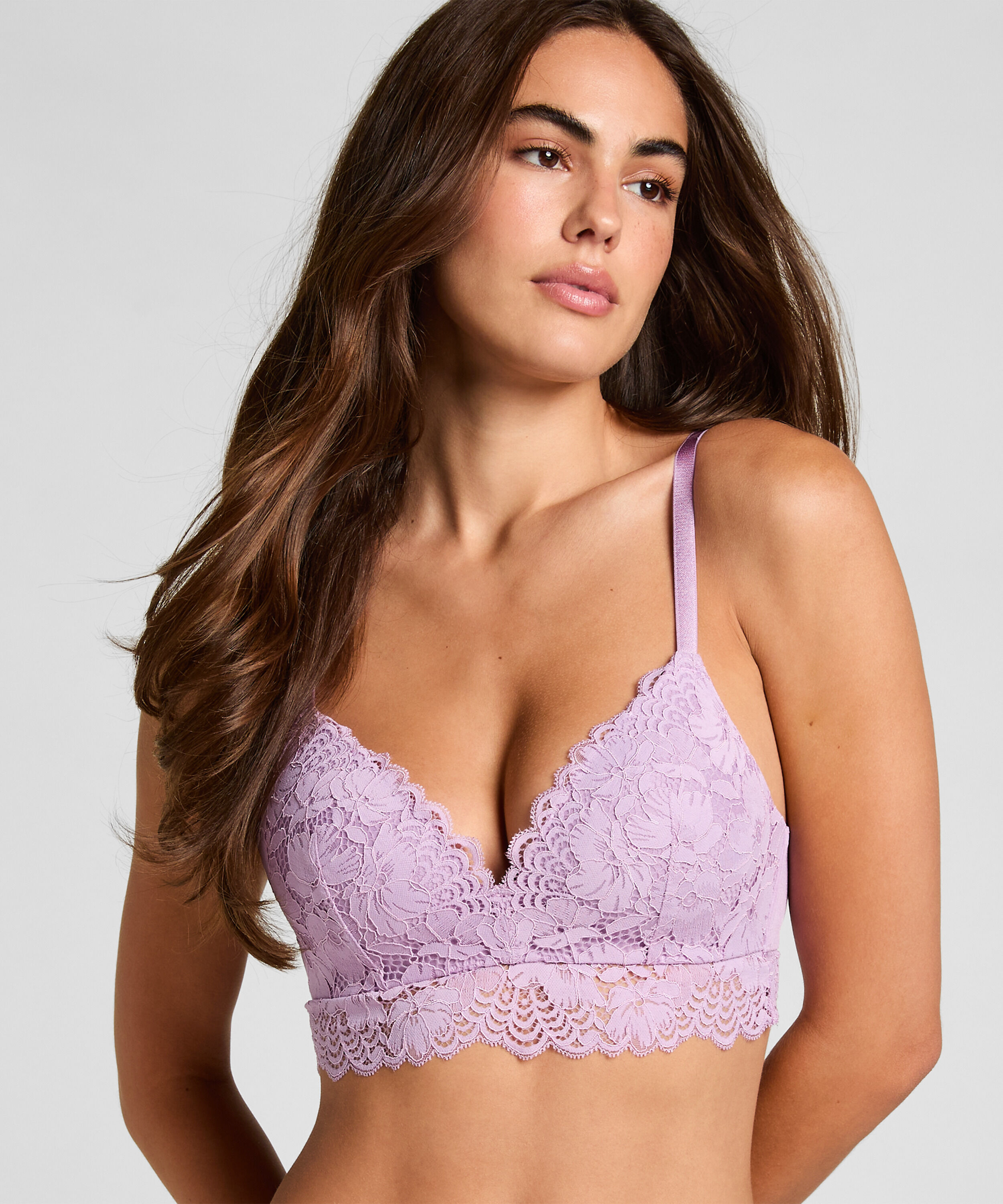 Soutien-gorge sans armatures préformé Andrea, Violet