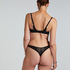 Soutien-gorge à armatures préformé Mirabella, Noir