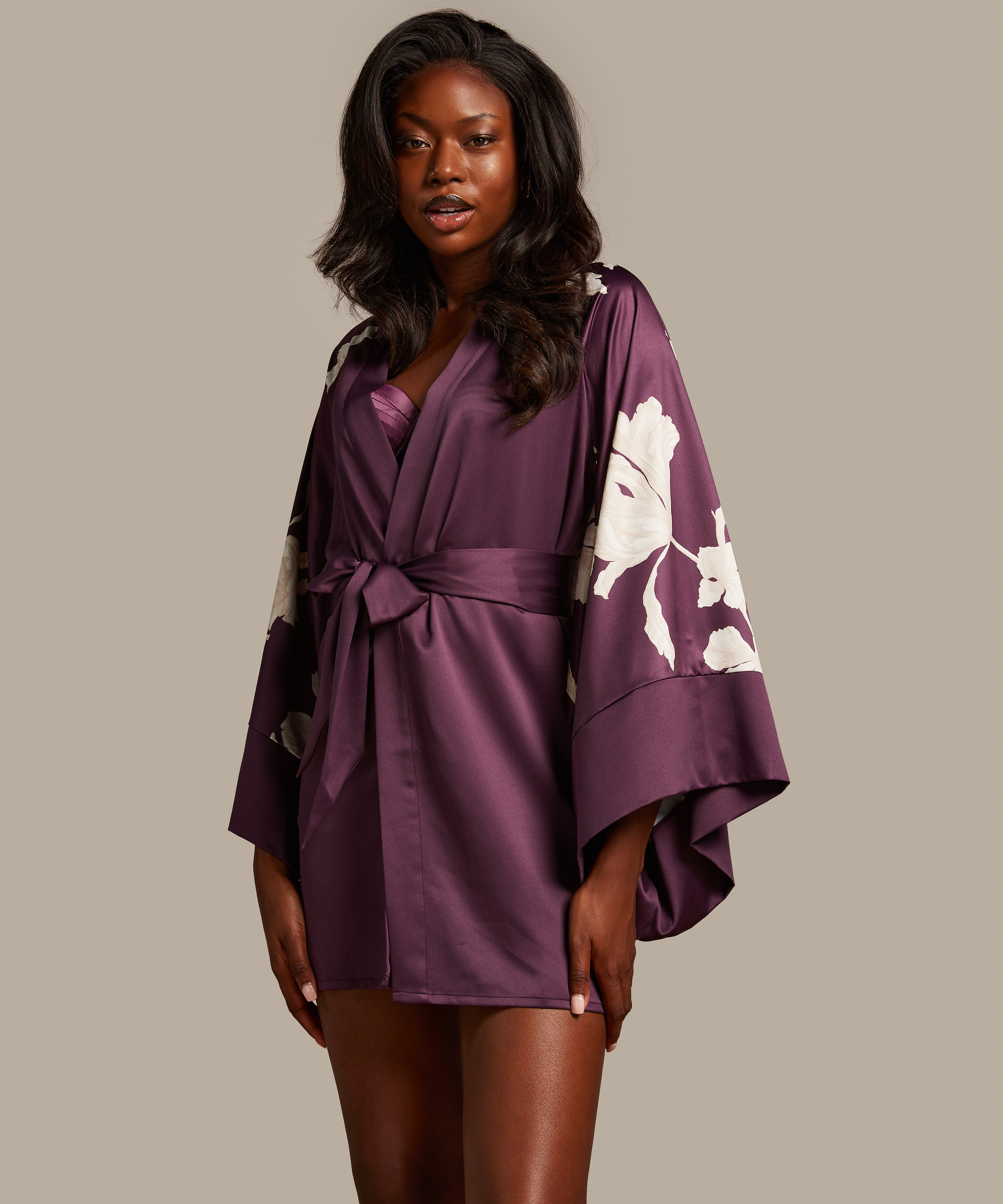 Kimono Isla, Violet, main