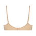Soutien-gorge à armatures préformé Satin fleece, Beige