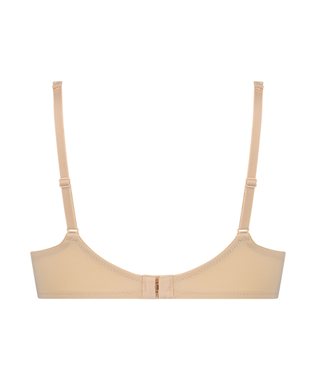 Soutien-gorge à armatures préformé Satin fleece, Beige