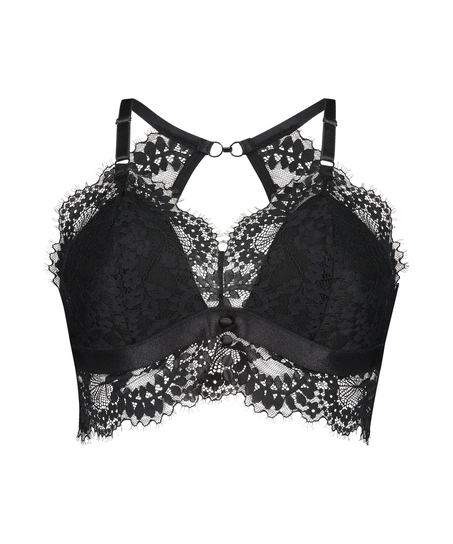 Brassière Olivia Curvy, Noir