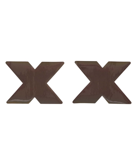 Cache-tétons Private, Noir