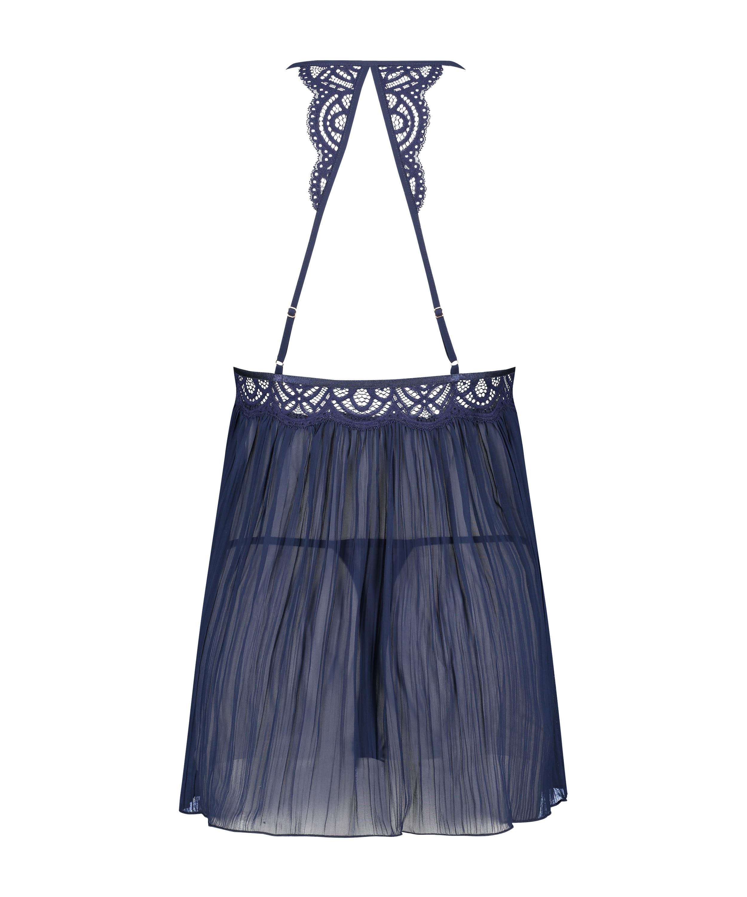 Baby-doll Chiffon, Bleu, main