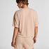 Haut de pyjama en jersey brossé, Beige