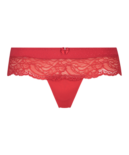 Boxer string Sophie, Rouge