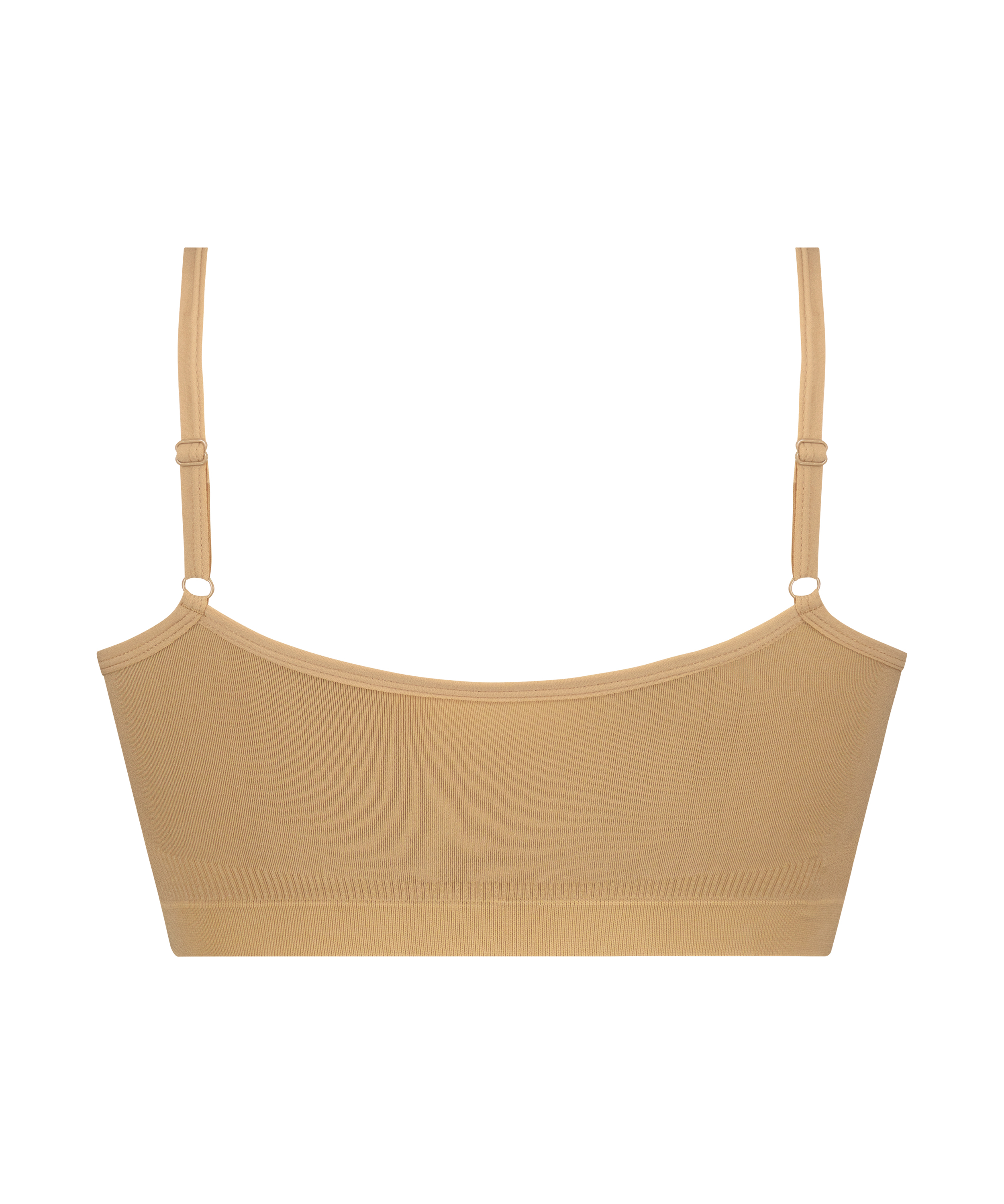 ﻿Bralette à lanières, Beige, main