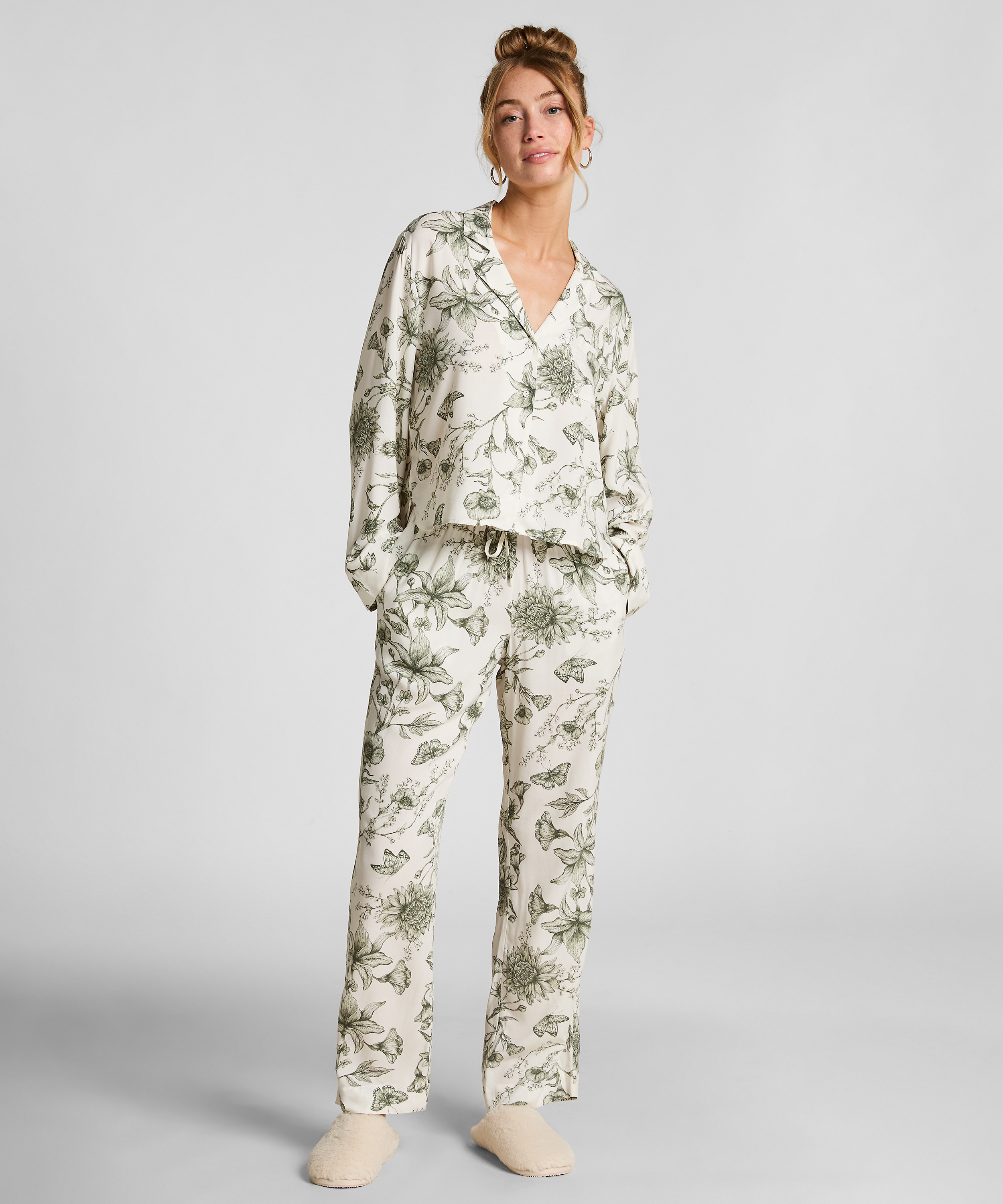 Top de pyjama Storylover, Blanc, main