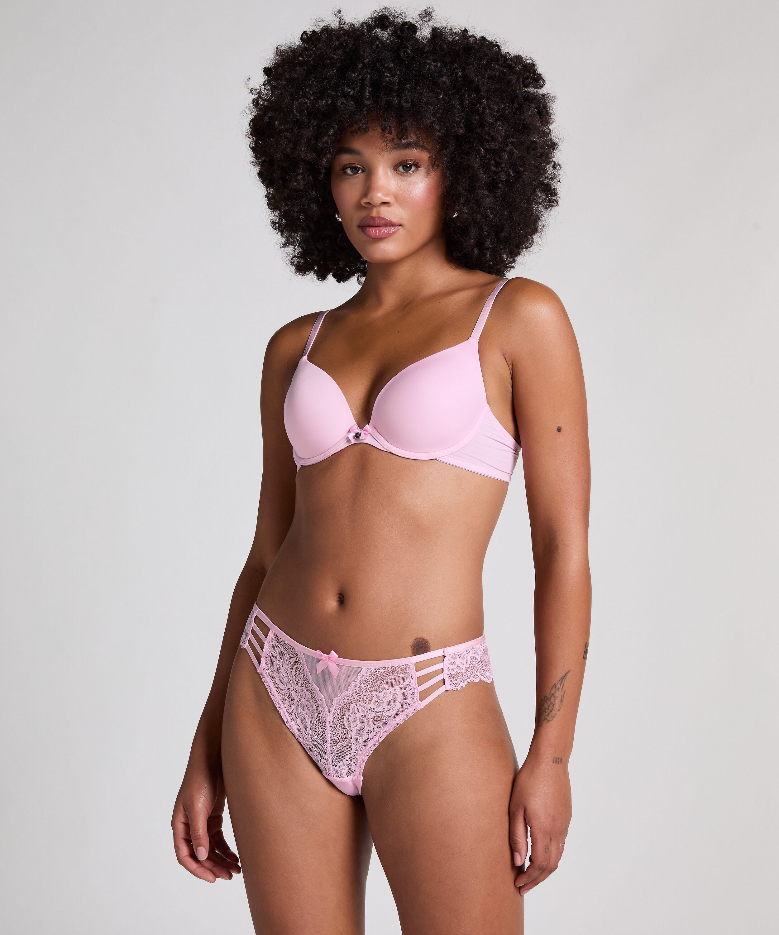 Slip brésilien Belle, Rose