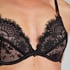 Soutien-gorge &agrave; armatures pr&eacute;form&eacute; push-up Sia, Noir