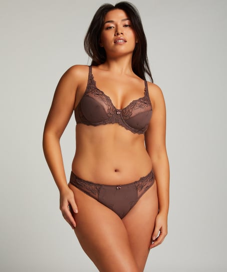 Soutien-gorge à armatures non-préformé Diva, Marron
