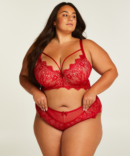 Soutien-gorge à armatures préformé longline Marilee, Rouge